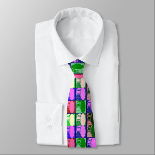 Trommeln im Pop Art Necktie Krawatte