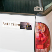 Trommeln kommen / Anti Trump, Autoaufkleber (Auf Lkw)