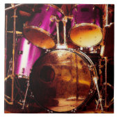 Trommeln, Konfitüre im Freien Fliese (Vorderseite)