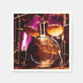 Trommeln, Konfitüre im Freien Serviette (Vorderseite)