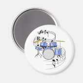 Trommeln Magnet (Vorderseite/Rückseite)