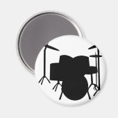 Trommeln Magnet (Vorderseite/Rückseite)