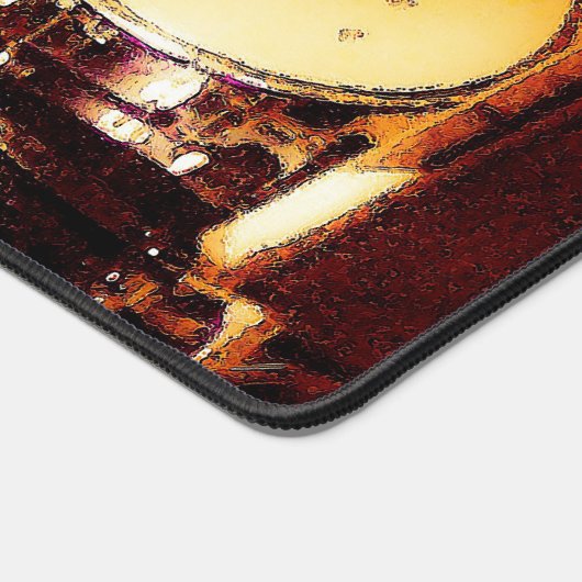 Trommeln, Marmelade Schreibtischunterlage (Ecke)