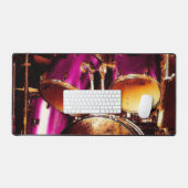 Trommeln, Marmelade Schreibtischunterlage (Tastatur & Maus)