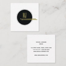 Trommeln Minimalistisch | Drummer Simple Black