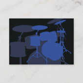 Trommeln - mollig visitenkarte (Rückseite)