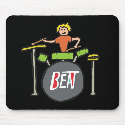 Trommeln Mousepad (Vorne)