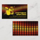 Trommeln: musicmeterz visitenkarte (Vorne/Hinten)