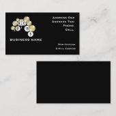 Trommeln - Musikindustrie-Karte Visitenkarte (Vorne/Hinten)