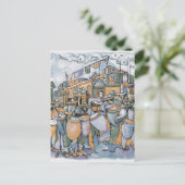 Trommeln Nachts Postkarte 2008 Vs. (Stehend Vorderseite)