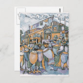 Trommeln Nachts Postkarte 2008 Vs. (Vorne/Hinten)