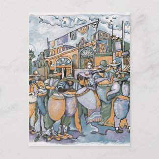 Trommeln Nachts Postkarte 2008 Vs.