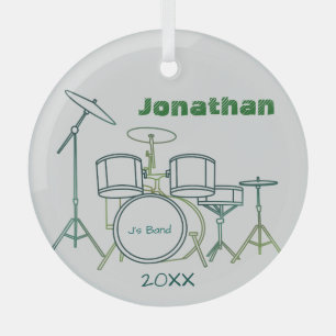 Trommeln Personalisierte Ornamente