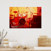 Trommeln Poster (Küche)