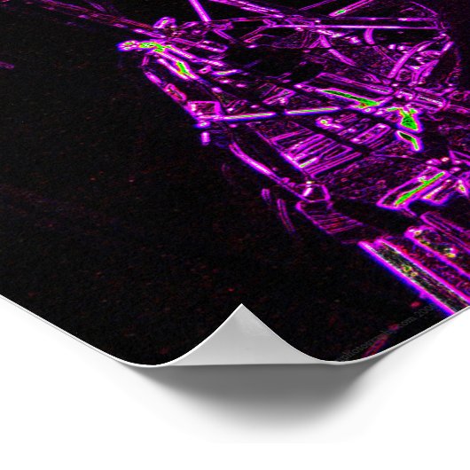 Trommeln Poster (Ecke)