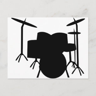 Trommeln Postkarte