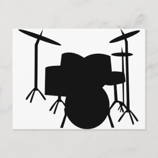 Trommeln Postkarte