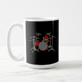 Trommeln:Red Drum Kit: 3D-Modell: Tasse (Links)