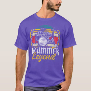Trommeln Rock-Musiker-Geschenkidee lustig T-Shirt