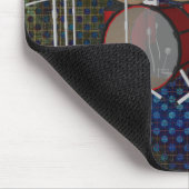 Trommeln: Rote Trommel-Ausrüstung: Modell 3D: Mousepad (Ecke)