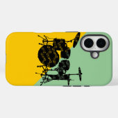 Trommeln Schlagzeug Case-Mate iPhone Hülle (Rückseite (Horizontal))