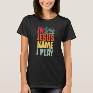Trommeln Schlagzeuger Trommeln Perkussion Jesus Ch T-Shirt