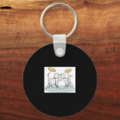 Trommeln-Schlüsselanhänger Schlüsselanhänger (Vorderseite)