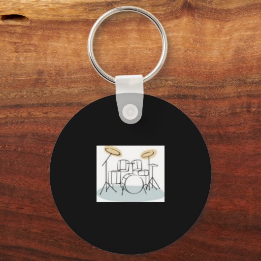 Trommeln-Schlüsselanhänger Schlüsselanhänger (Vorderseite)