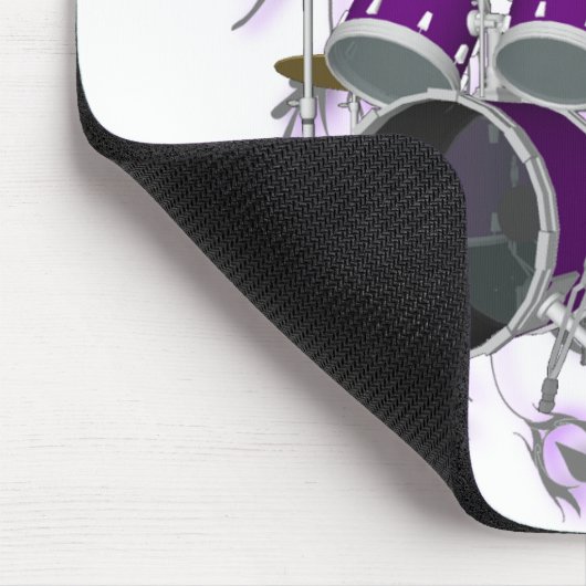 Trommeln Sie die Ausrüstung u. Stammes- Grafik Mousepad (Ecke)