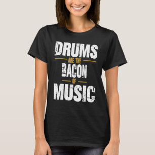 Trommeln sind das Becken von Musik Drummer Trommel T-Shirt