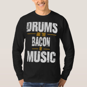 Trommeln sind das Becken von Musik Drummer Trommel T-Shirt