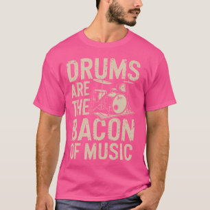 Trommeln sind das Becken von Musik Drumset Drummin T-Shirt