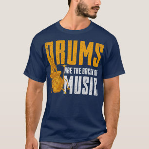 Trommeln sind der Speck der Musik Drummer T-Shirt