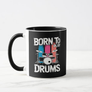 Trommeln spielen geboren tasse