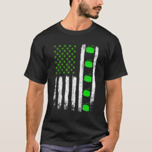 Trommeln St. Patrick's Day Vintage Irisch Amerikan T-Shirt