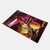 Trommeln, Stau im Freien Fußmatte (Schrägansicht)