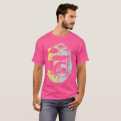 Trommeln Surfwellen T-Shirt (Vorne ganz)