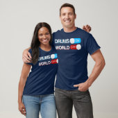 Trommeln T-Shirt (Unisex)