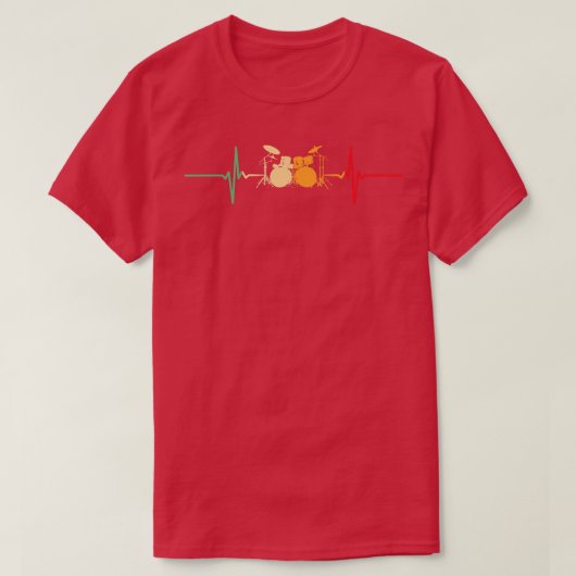 Trommeln T-Shirt (Design vorne)