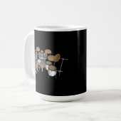 Trommeln: White Drum Kit: 3D-Modell: Tasse (Vorderseite Links)