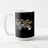 Trommeln: White Drum Kit: 3D-Modell: Tasse (Links)