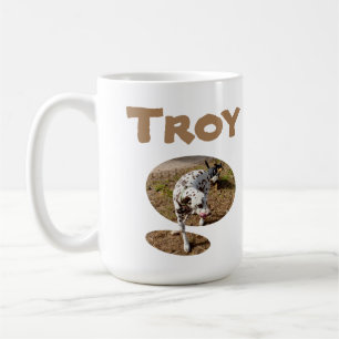Trommelname mit Dalmatiner, Kaffee-Tasse Kaffeetasse