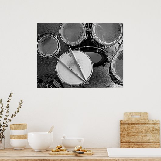 Trommelposter Poster (Küche)