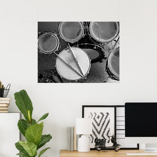Trommelposter Poster (Heimbüro)