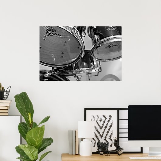 Trommelposter Poster (Heimbüro)