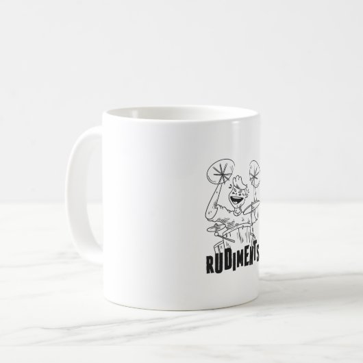 Trommelrudimente Kaffeetasse (Vorderseite Links)