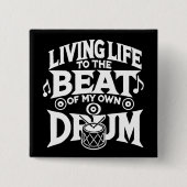 Trommelschlag Button (Vorderseite)