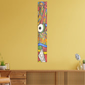 Trommelschlag Leinwanddruck (Insitu (Wohnzimmer))