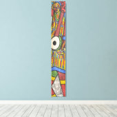 Trommelschlag Leinwanddruck (Insitu (Holzboden))