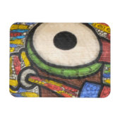 Trommelschlag Magnet (Horizontal)